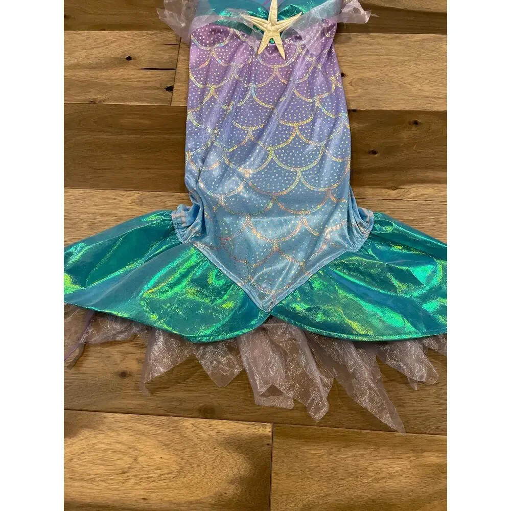 Target Mermaid Costume Small Blue Purple Shimmer